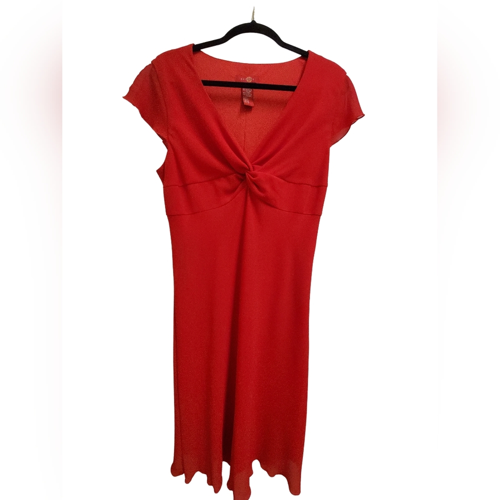 *SANGRIA-Red Women's Sheath Dress-Size 16
